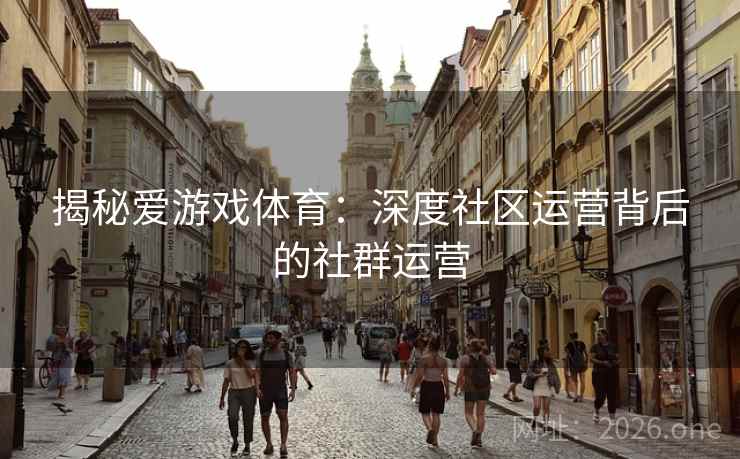 揭秘爱游戏体育：深度社区运营背后的社群运营