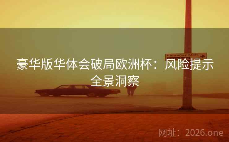 豪华版华体会破局欧洲杯：风险提示全景洞察  第2张