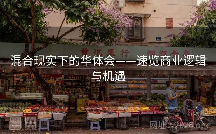 混合现实下的华体会——速览商业逻辑与机遇